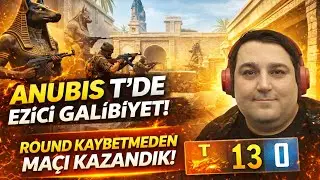 ANUBIS T-SIDE DOMİNASYONU! | İzleyicilerle Maç