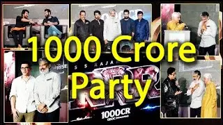 RRR Movie 1000 Cr Success Bash | Aamir Khan | RamCharan JR NTR | Rajamouli | Full Event | 2022