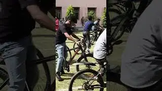 uiet kurukshetra slow cycle race #shorts#uietkuk#cyclerace#abhivyakti#kuk#kurukshtrauniversity#viral