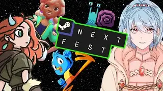 50+ Cool Games from Steam Next Fest! | All Ages of Geek