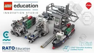 Custom-made LEGO Education Innovation Studio: Port of Antwerp