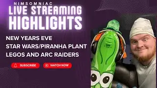 New Years Eve Star wars and Piranha Plant Legos and ARC