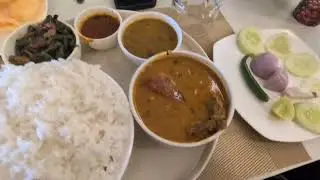 Aaj Lunch me fish curry 