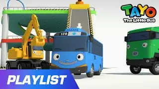 [Playlist] Finger family song | Tayo Strong Heavy Vehicles Finger Family | Tayo the Little Bus