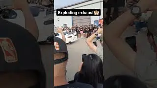 #automobile #loudmuffler #car #exploding #exhaust