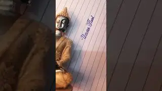 Handwriting || Umme Hani #youtubeshorts #shorts #calligraphy #viral #artisticrony