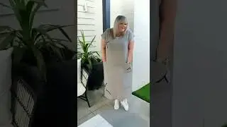 PLUS SIZE LINEN DRESS