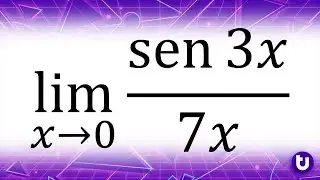 Límites trigonométricos: Límite cuando x tiende a 0 de sen(3x)/7x | Ejercicio Resuelto 022