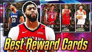 GALAXY OPAL ANTHONY DAVIS & THE BEST REWARD CARDS SQUAD IN NBA 2K20 MyTEAM!!