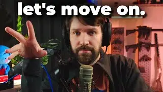 I'm over the drama.