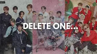 DELETE ONE... RANDOM RULES - kpop games 2026