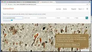 Using Science Direct