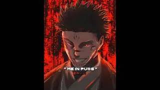 Real me in bgmi | Jujutsu kaisen | manga edit | #sukuna #jjkedit #mangaedit #fyp #explorepage