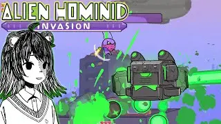 Slice and Dice against Endless Waves!! (Alien Hominid Invasion)