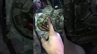 How to set magnet point old model 92 Honda cd 70 #bike