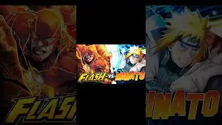 Minato vs Flash who is the best speed king Anime vs World Heros part-16 #shorts #anime #naruto #dc