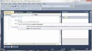 Visual Basic Hello World - Nederlands