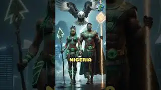 Countries As Afro-Futuristic Gods and Goddesses | Afrofuturism #afrofuturism #afrofuturismo