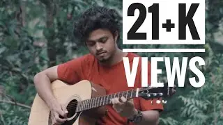 Kannalane / Kehna Hi Kya- Acoustic Guitar cover 4K - Bombay - AR Rahman - Muhammed Huzzain