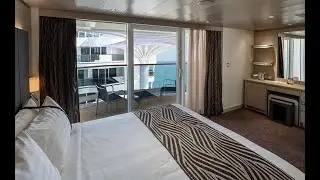 Junior Suite Aurea With Promenade and Ocean View Stateroom On MSC World America