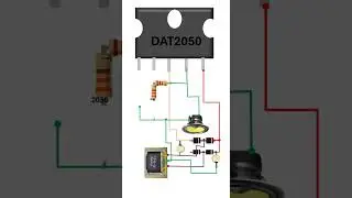 tda2050 bridge amplifier circuit diagram