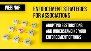Enforcement Strategies for Associations