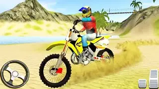 Motocross Beach Bike Stunt Racing Game - Extreme Bike Race - Race Bike - Cycle Wala - Gadi Wala