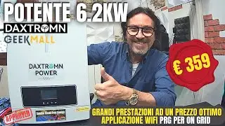 ⚡Come ottenere TANTA ENERGIA SOLARE FAI DA TE con☀️DAXTROMN 6.2KW #offgrid