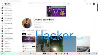 Song Hacker Found on youtube @Gothwal_boy_8087 @Dibu_Gothwal  #hacker #songhacker#song #helpyoutube