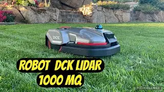 Robot Rasaerba DCK LiDAR AI Vision KDRM210 1000 mq