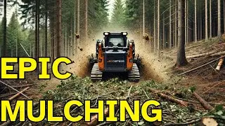 Next Level Forestry Mulching -Incredible Never-Seen Footage -Extreme Land Clearing