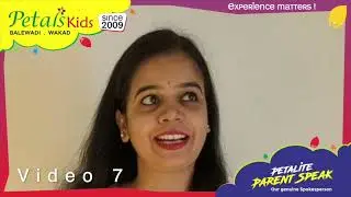 Petals Kids Parent Testimonial : Watch Our Child's Confidence & Holistic Growth Blossom!