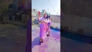 Holi rain dance #holi #holispecial #holistatus #song #bollywood #hindisong #dancevideo