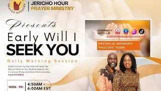 JERICHO HOUR PRAYER MINISTRY || TOPIC: THE SHEILD OF FAITH IN THE VALLEY OF ATTACKS