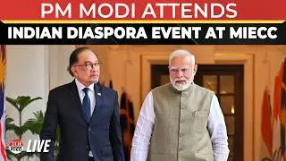 PM Modi, Malaysian PM Ibrahim Attend Indian Community Event in Kuala Lumpur