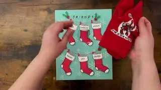 Box Opening- Friends 12 Days of Socks