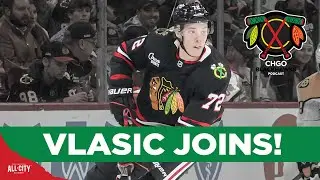 Alex Vlasic JOINS to talk about the REDHOT Blackhawks! | CHGO Blackhawks Podcast