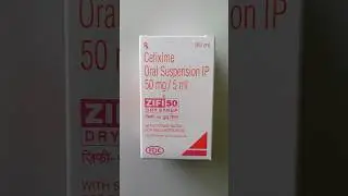 ZIFI 50 DRY SURUP EXPLAINED IN HINDI 💊#zifi #cefixime #syrup #shorts #yt #ytshorts