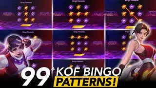 100+ KOF BINGO PATTERNS 2026 Resale GUARANTEED| KOF & KOF&rsquo;97