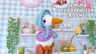 Crochet Jemima Puddle-Duck Part 1 | Free PATTERN & TUTORIAL | Jemima Amigurumi Crochet #crochet