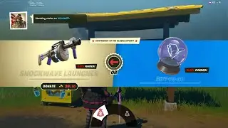 How to UNVAULT Shockwave Launcher vs Rift to Go - Fortnite Location