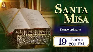 Santa Misa en Caballeros de la Virgen, 19 de enero de 2026⚜️ 7:00 p.m