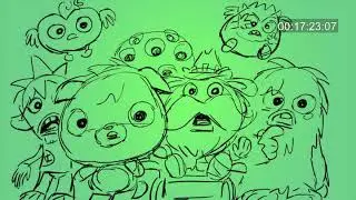 Moshi Monsters:The Movie - Bumblechops Manor - Storyboard Animatic