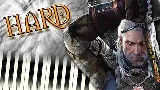 Sword of Destiny (Theme from The Witcher 3: Wild Hunt) - Piano Tutorial