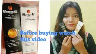 on&on Elements Day and Night cream review/Elements day cream review/Elements night cream review
