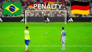 Brazil vs Germany \ Ronaldo vs Messi \ Neymar vs Mbappe \ Penalty Shootout \ FINAL