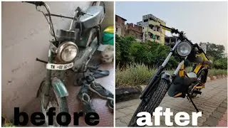TVS super XL modification