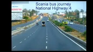 Bus Travel | Pune Bangalore | Airavat Scania | National Highway 4