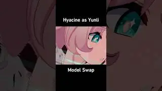 Hyacine as Yunli | Honkai Star Rail Model Swap