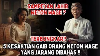 5 KESAKTIAN GAIB ORANG WETON WAGE YANG JARANG DIBONGKAR MENURUT PRIMBON JAWA  #ramalanweton